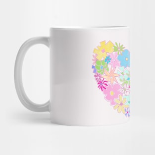 A heart of flower power Mug